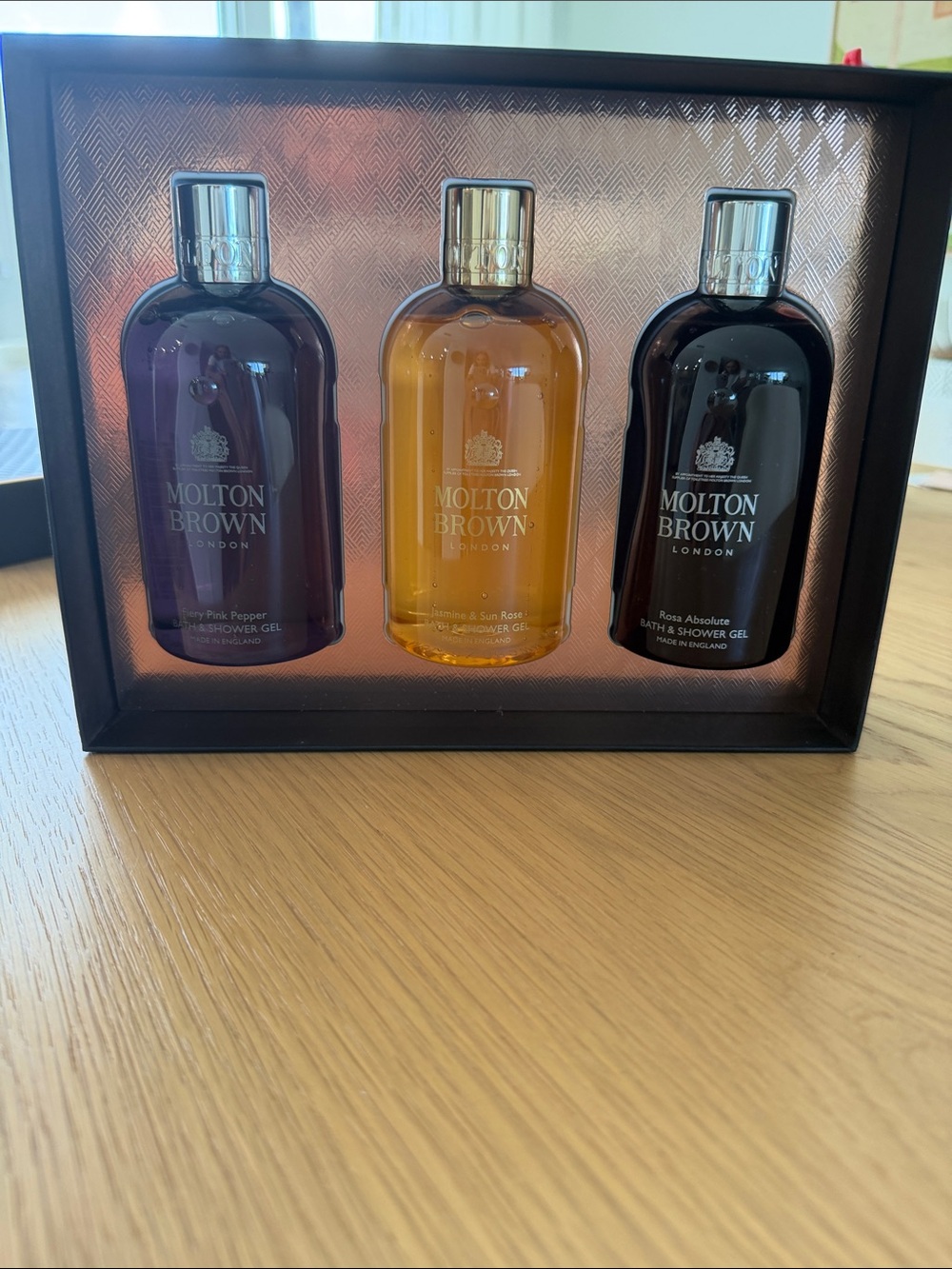 Molton Brown Bath & Shower Gel Trio new in Gift Box